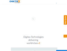 Tablet Screenshot of digitextechnologies.com